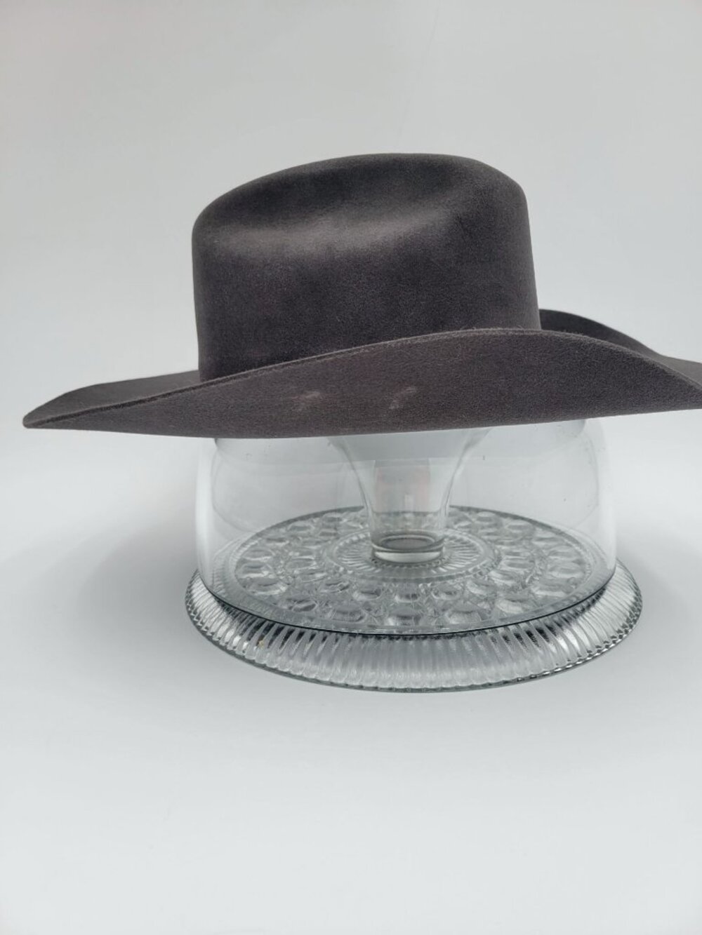 George Strait Stetson Logan 7 1/8 Western Cowboy Hat Wool Felt Long Oval 25 Char - Picture 2 of 10